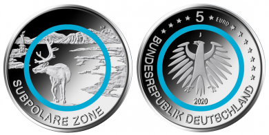 5 € - Subpolare Zone - Stgl. 