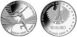 10 € - IAAF Leichtathletik WM Berlin 2009 - Stgl. 