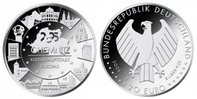 20 € - Chemnitz - Kulturhauptstadt - Stgl. ohne