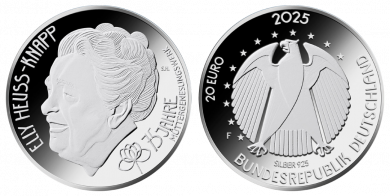 20 € - Elly Heuss-Knapp - Stgl. ohne