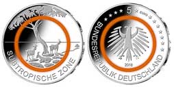 5 € - Subtropische Zone - Stgl. 