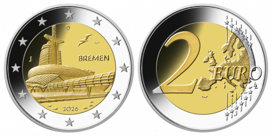 2 € - Bremen - Stgl. A - J Alle | ohne