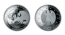10 € - Einführung des Euro - Übergang zur Währungsunion - Stgl. 