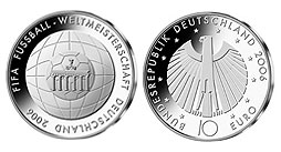 10 € - FIFA Fußball-WM Deutschland 2006 - 4. Ausgabe 2006 - Stgl. 