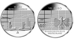 10 € - 50 Jahre Deutsche Bundesbank - Stgl. 