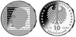 10 € - 100. Geburtstag Konrad Zuse - Stgl. 