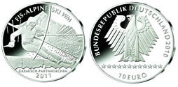 10 € - FIS Alpine Ski WM 2011 - Stgl. 