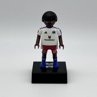 Warmed Omari 17 - Hamburger SV - Playmobil Bundesliga 