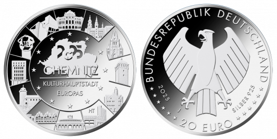 20 € - Chemnitz - Kulturhauptstadt - Stgl. 